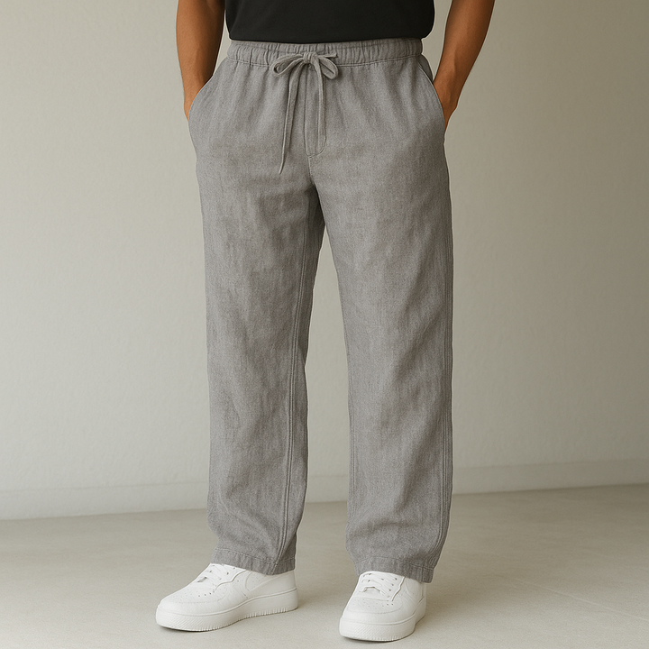Pantalones de lino