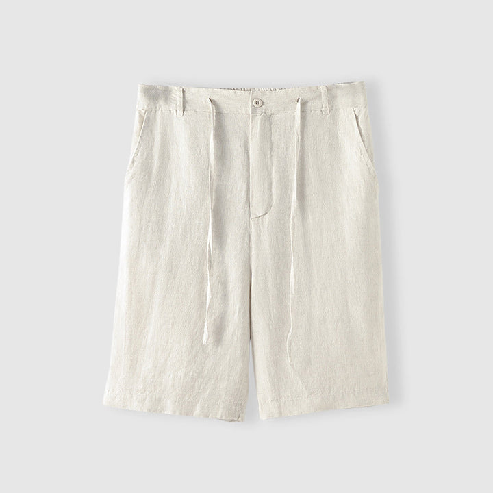 Pantalones cortos de lino de alta calidad