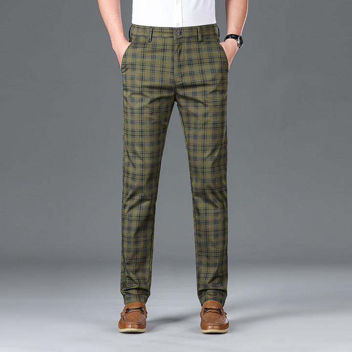 Pantalones de cuadros Business
