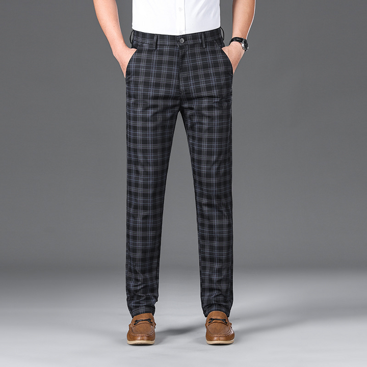 Pantalones de cuadros Business