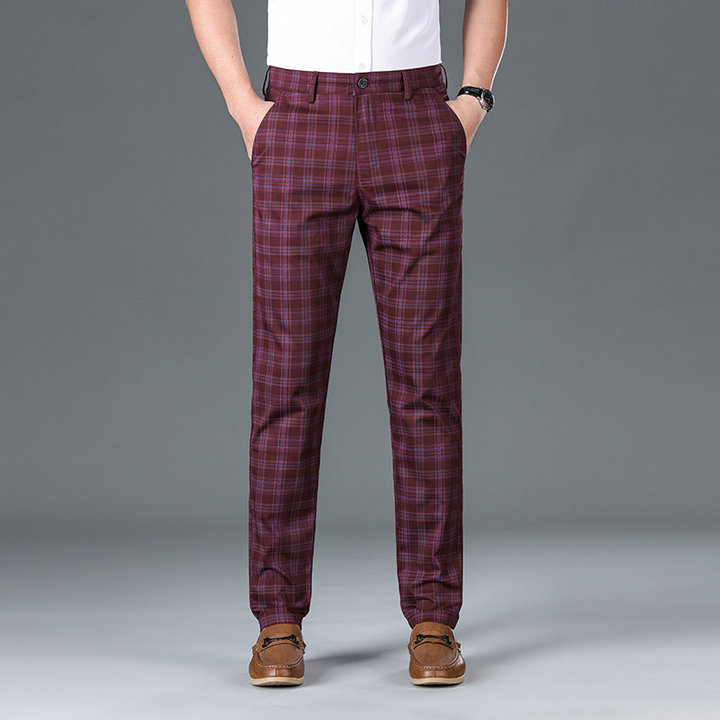 Pantalones de cuadros Business
