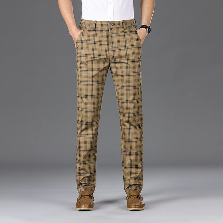 Pantalones de cuadros Business
