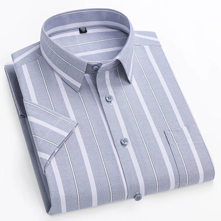 Camisa de algodón de manga corta