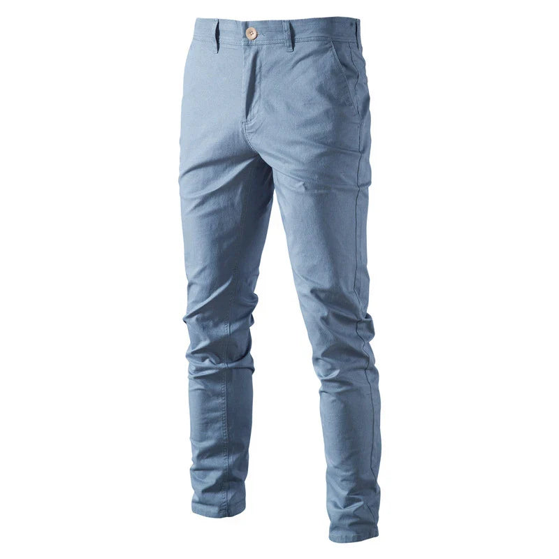 Pantalones informales de algodón