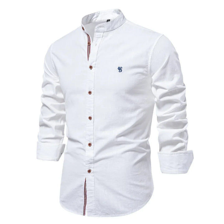 Elegante camisa de lino