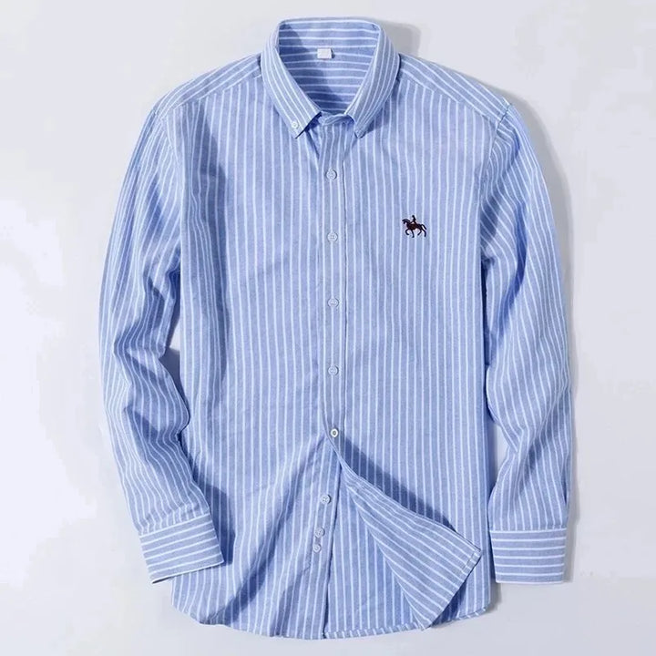 Elegante camisa de algodón