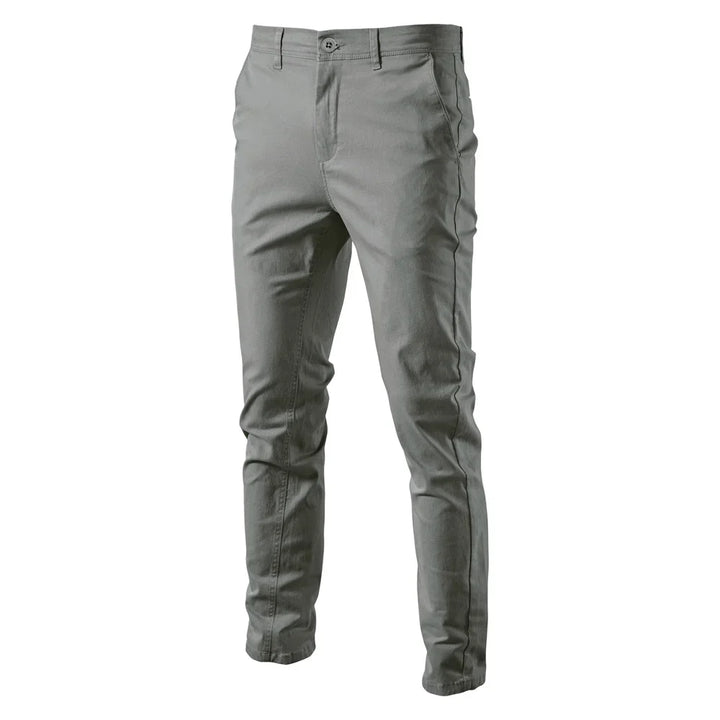 Pantalones informales de algodón