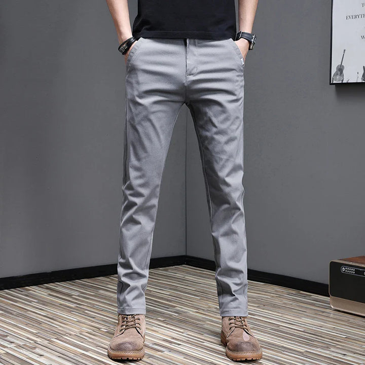 Pantalones informales de algodón