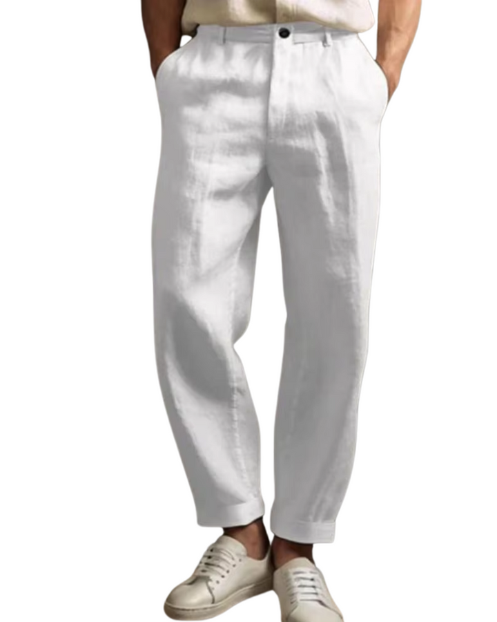 Pantalones de lino Cagliari