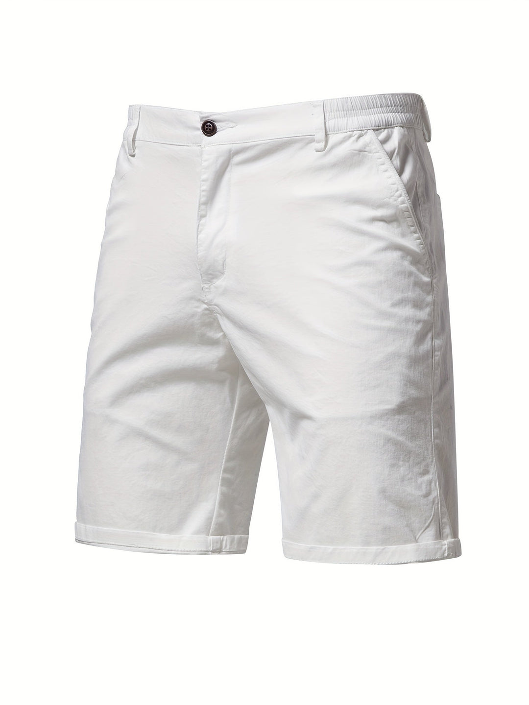 Elegantes pantalones cortos de algodón