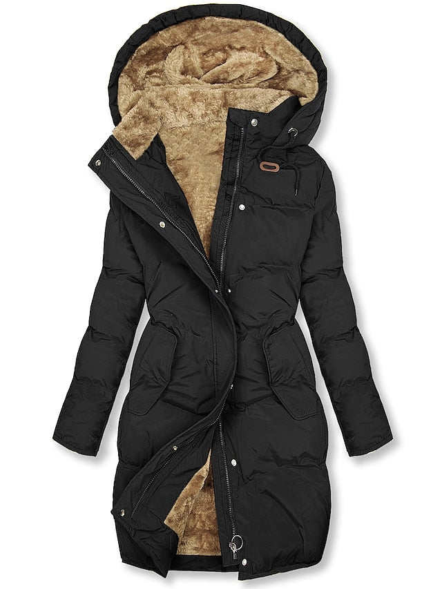 Chaqueta elegante para mujer, ideal para invierno y uso diario