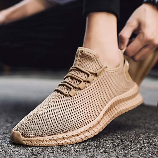 MEN'S FLYKNIT BREATHABLE RUNNING SHOES