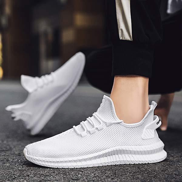 MEN'S FLYKNIT BREATHABLE RUNNING SHOES