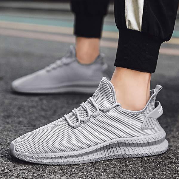 MEN'S FLYKNIT BREATHABLE RUNNING SHOES