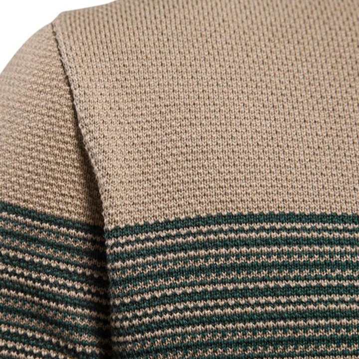 Men's Vintage Crew Neck Striped