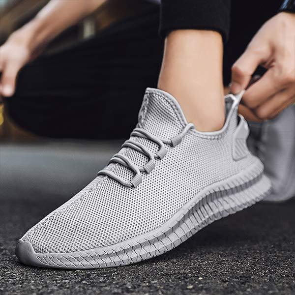 MEN'S FLYKNIT BREATHABLE RUNNING SHOES