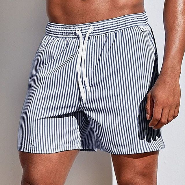 Pantalones cortos de rayas casual