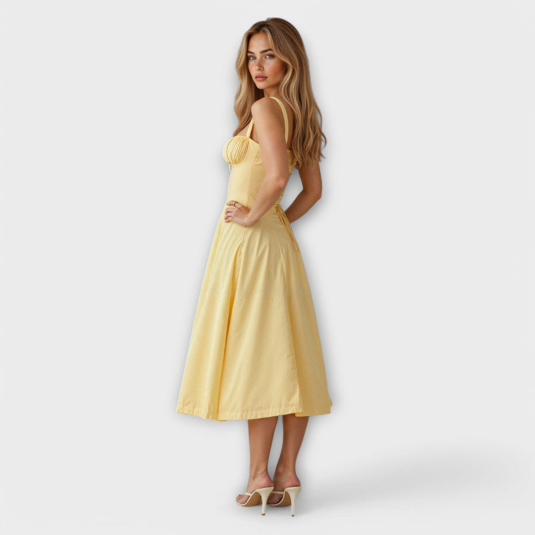 Kira - Vestido corsé midi