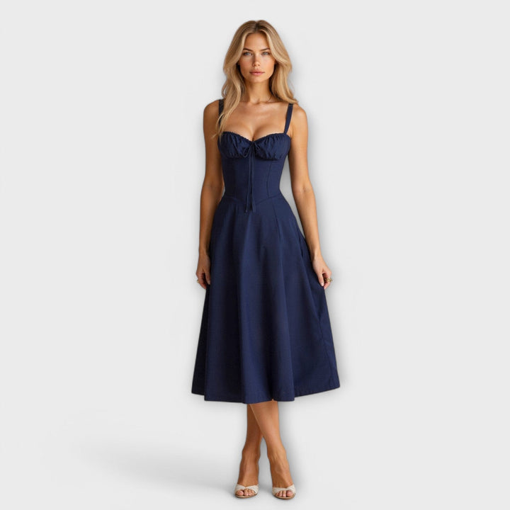 Kira - Vestido corsé midi