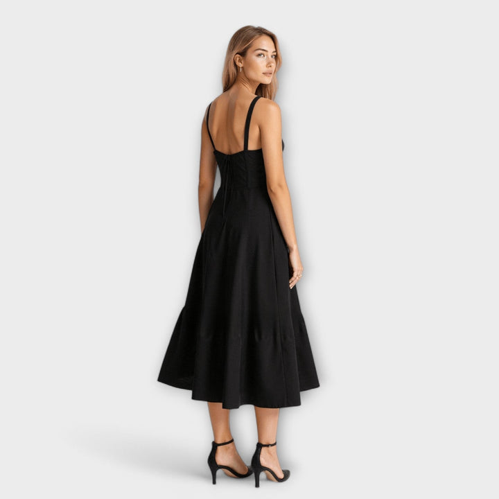 Kira - Vestido corsé midi
