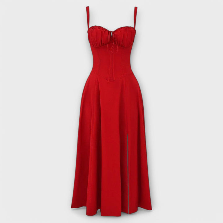 Kira - Vestido corsé midi