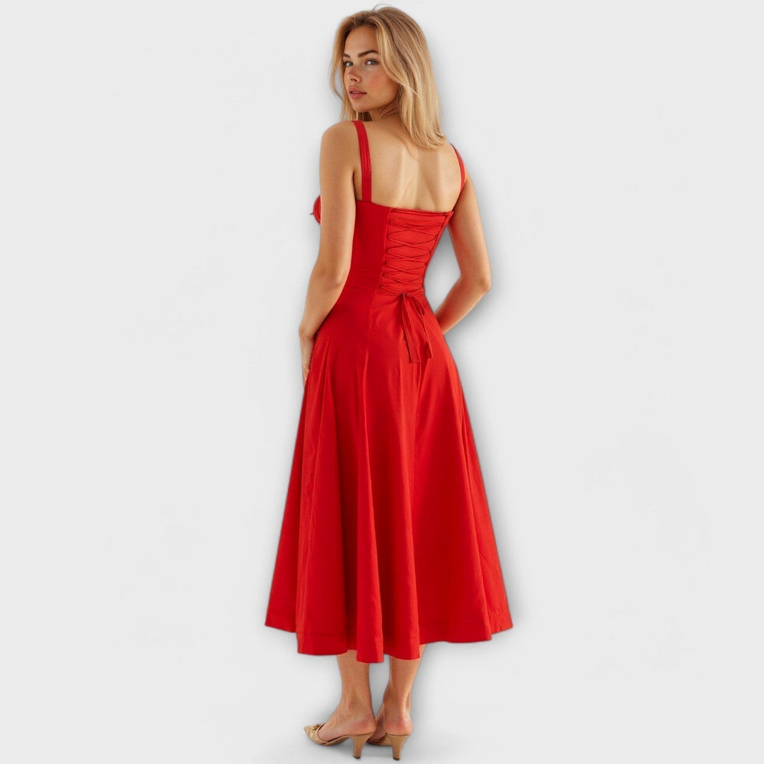 Kira - Vestido corsé midi