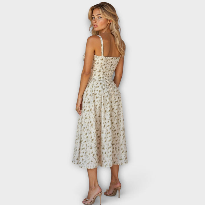 Kira - Vestido corsé midi
