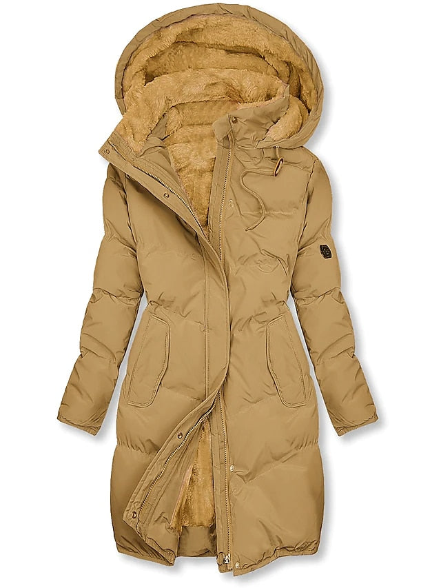 Chaqueta elegante para mujer, ideal para invierno y uso diario